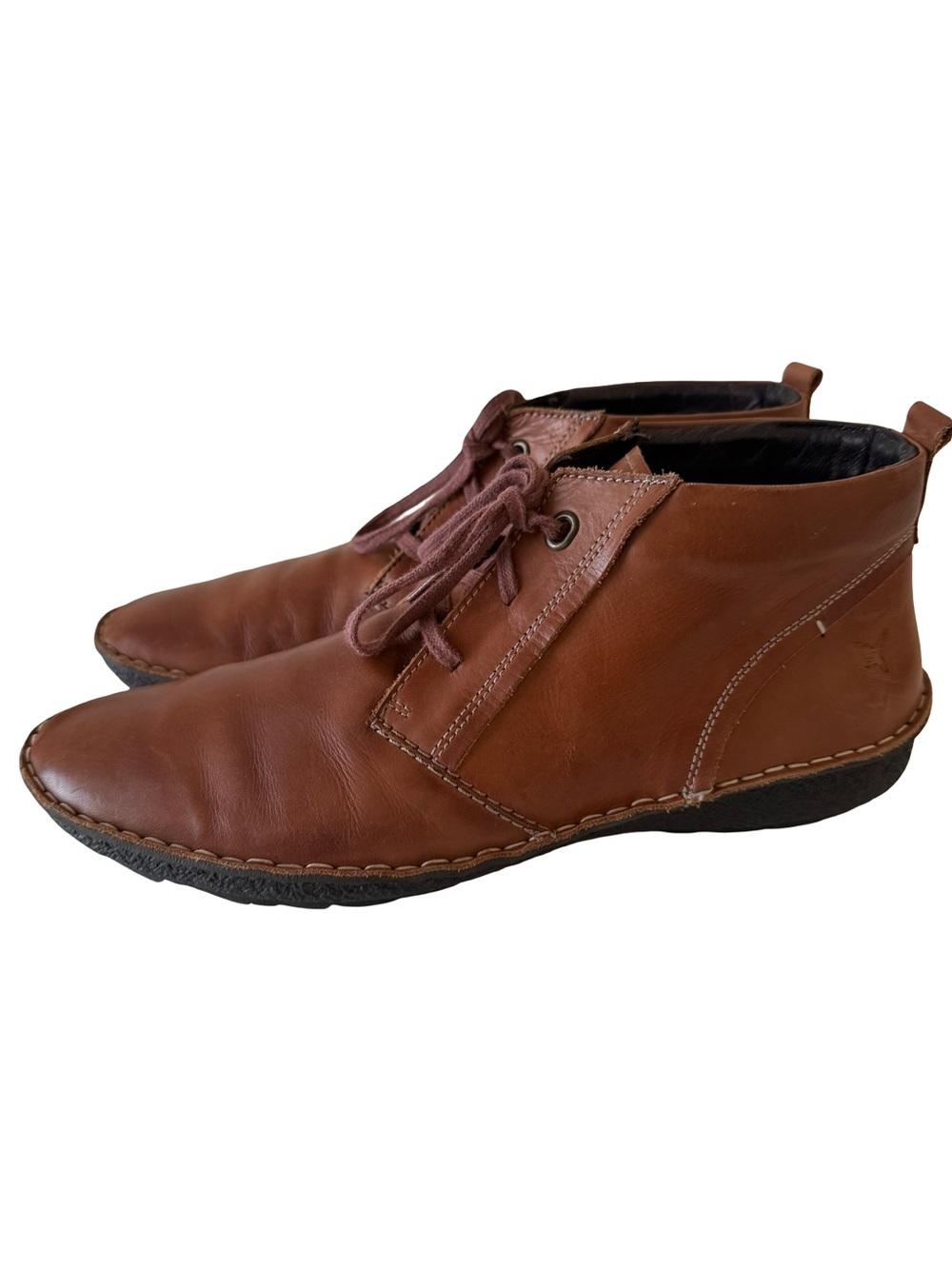 Pikolinos Boots Men’s Brown Leather Men’s SZ 45 US  11.5-12  Lace Up Ankle - Picture 2 of 9